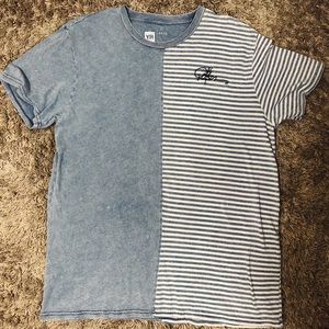 Half Striped Young & Reckless Tee